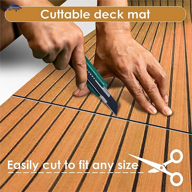 XYFmarine EVA boat deck mats custom orders supplier for wood decking for boats