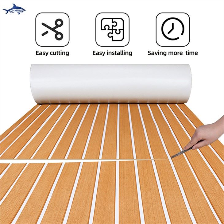 XYFmarine innovative boat flooring - OEM production for seagrass flooring pontoon
